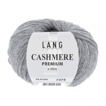 Cashmere Premium Lang Yarns 105 HELLGRAU MELANGE