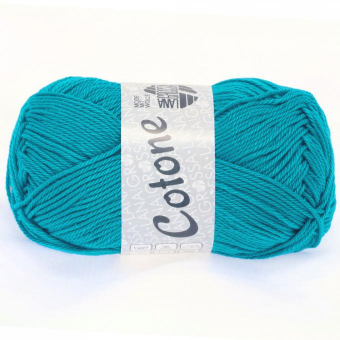 Cotone Uni Lana Grossa 010 türkisblau