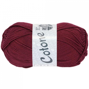 Cotone Uni Lana Grossa 059 bordeaux