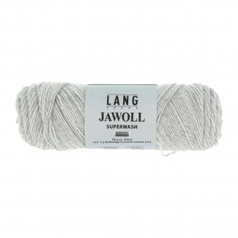 Jawoll 4-fach Lang Yarns 023 HELLGRAU MÉLANGE