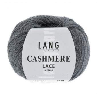 Cashmere Lace Lang Yarns 005 DUNKELGRAU
