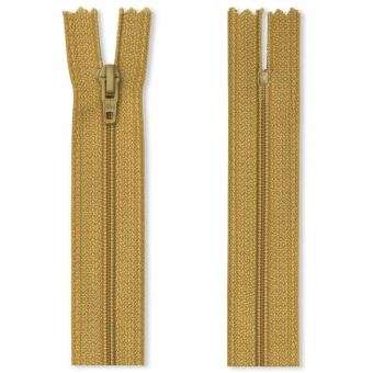 Feine Reißverschlüsse S1 896 curry | 15 cm
