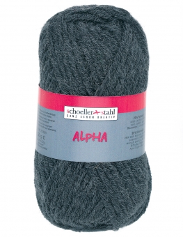 Alpha Schoeller Stahl 29 anthrazit mel.