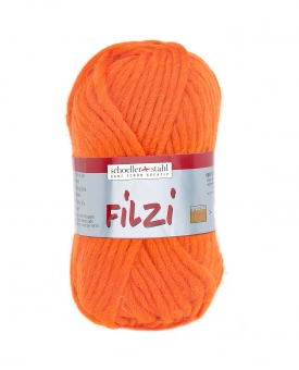 Filzi Uni Filzwolle Schoeller Stahl 07 orange