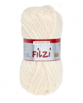 Filzi Uni Filzwolle Schoeller Stahl 10 natur