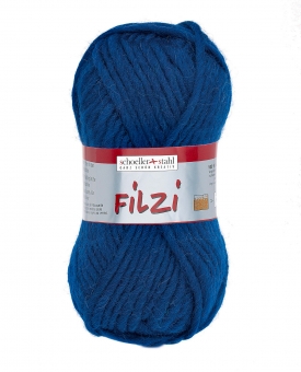 Filzi Uni Filzwolle Schoeller Stahl 18 jeans