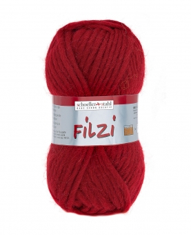 Filzi Uni Filzwolle Schoeller Stahl 41 kirsche