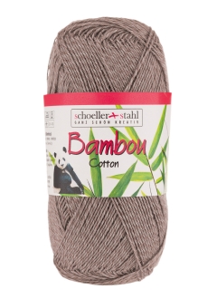 Bambou Cotton Schoeller Stahl 06 taupe
