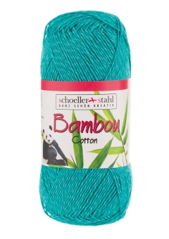 Bambou Cotton Schoeller Stahl 13 Lagune
