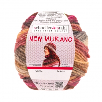 New Murano Schoeller Stahl 09 rosenholz