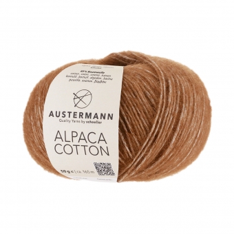 Alpaca Cotton Austermann 02 haselnuss