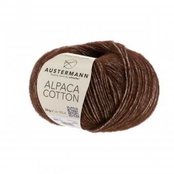 Alpaca Cotton Austermann 06 kaffee