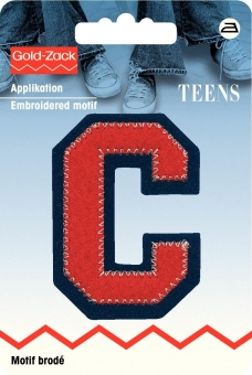 Applikation Buchstabe C 