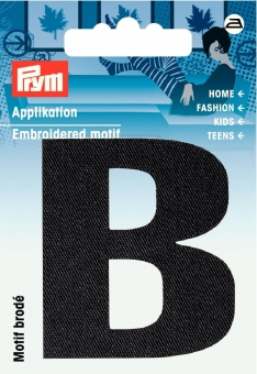 Applikation Buchstabe B 