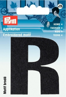 Applikation Buchstabe R 