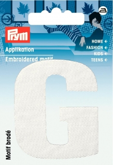 Applikation Buchstabe G 