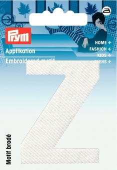 Applikation Buchstabe Z 