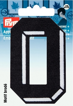 Applikation Zahl 0 klein 