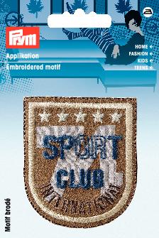 Applikation Patch Sport Club 