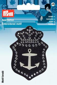 Applikation Lederwappen 