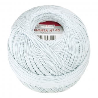 Manuela Häkelgarn Stärke 10 78 hellblau