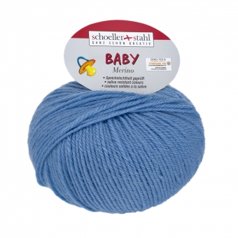 Baby Merino Schoeller Stahl 3914 azur