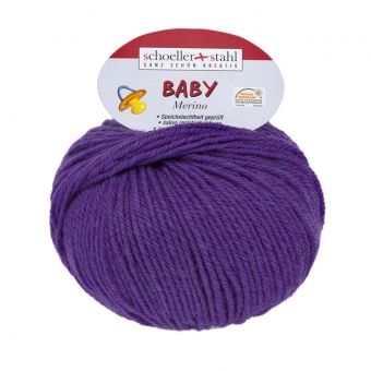 Baby Merino Schoeller Stahl 3942 lila