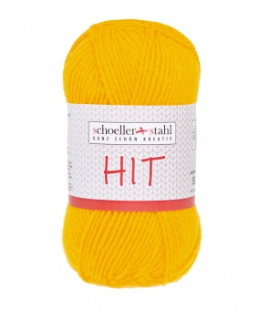 Hit Wolle Schoeller Stahl 0022 sonne