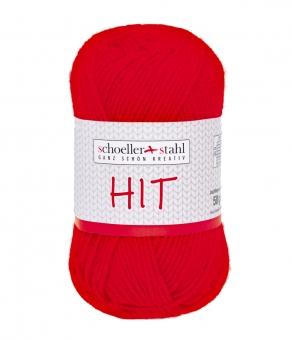 Hit Wolle Schoeller Stahl 0024 rot