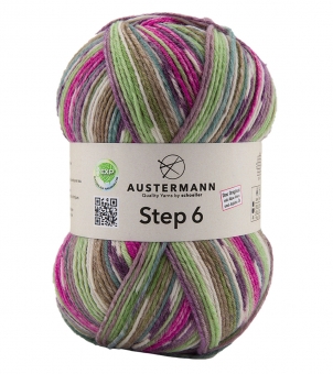 Step 6-fach Color 150g Austermann 605 waldbeere