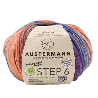 Step 6-fach Irish Color 150g Austermann 627 tralee