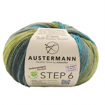 Step 6-fach Irish Color 150g Austermann 628 liscannor