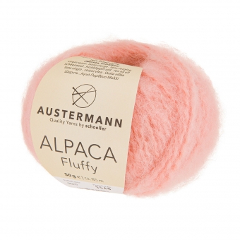 Alpaca Fluffy Austermann 20 rosa