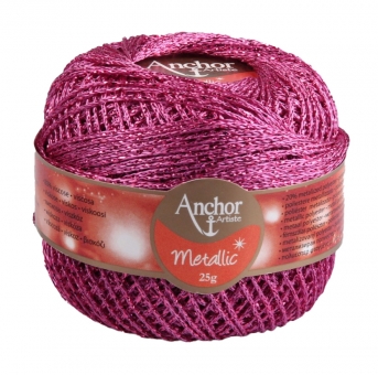 Anchor Metallic 308 pink