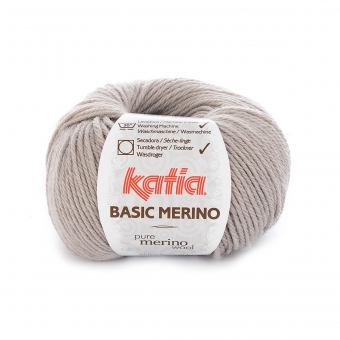 Basic Merino von Katia 12 Gris medio