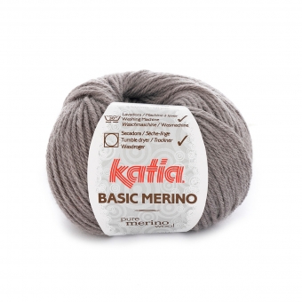 Basic Merino von Katia 13 Mittelgrau