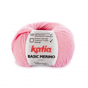 Basic Merino von Katia 25 Rosé