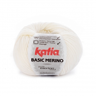 Basic Merino von Katia 03 Naturweiß