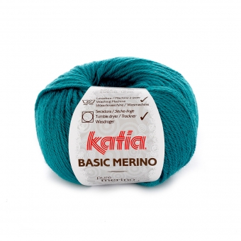 Basic Merino von Katia 39 Grünblau