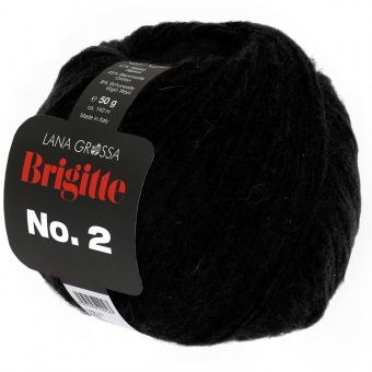 Brigitte No. 2 Lana Grossa 36 schwarz