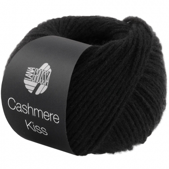 Cashmere Kiss Lana Grossa 108 Schwarz