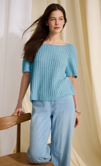 Strickset Top-Down-Shirt Campo 