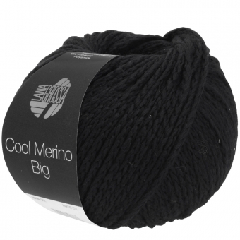 Cool Merino Big Lana Grossa 220 Schwarz