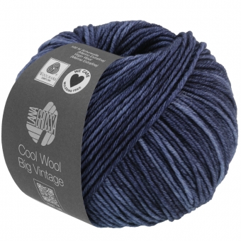 Cool Wool Big Vintage Lana Grossa 7166 Dunkelblau