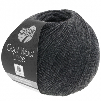 Cool Wool Lace Lana Grossa 25 Anthrazit