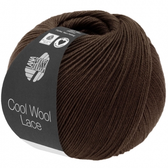 Cool Wool Lace Lana Grossa 57 Schwarzbraun