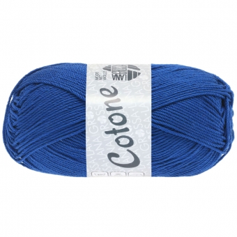 Cotone Uni Lana Grossa 090 Tintenblau