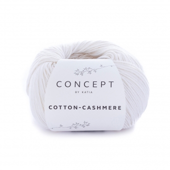 Cotton Cashmere Katia 52 Weiß