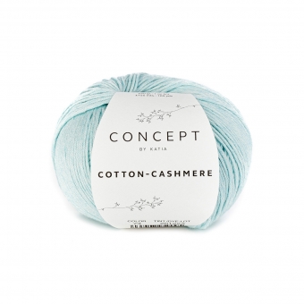 Cotton Cashmere Katia 73 Wasserblau