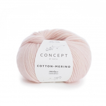 Cotton Merino Katia 103 Sehr hellrosé